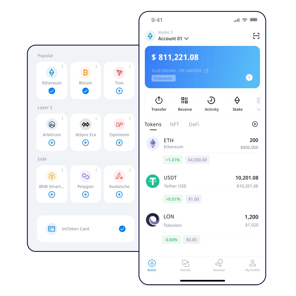 iMToken钱包能否存储狗狗币